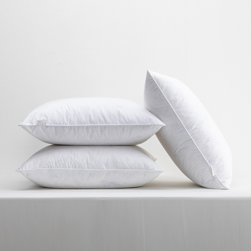 和年美家鹅毛羽绒抱枕芯床头靠垫芯沙发靠背办公室靠枕内胆方枕芯