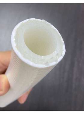 格雷特BD40白色卫生级防爆高压加厚编织水管卸油管1寸2寸