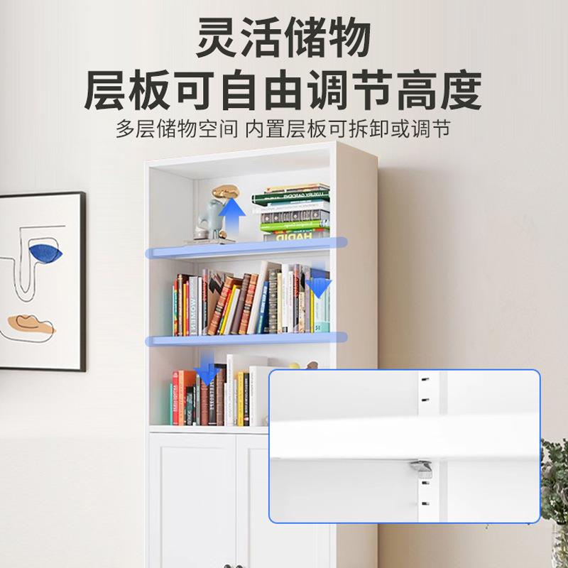 带门防尘玻璃门展示柜客厅储物柜儿童绘本收纳柜新品钢制家用书柜