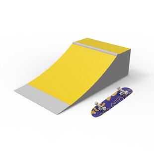 滑板出发台滑板飞坡出发台道具抛台坡道弧面MiniRamp波浪道台U池