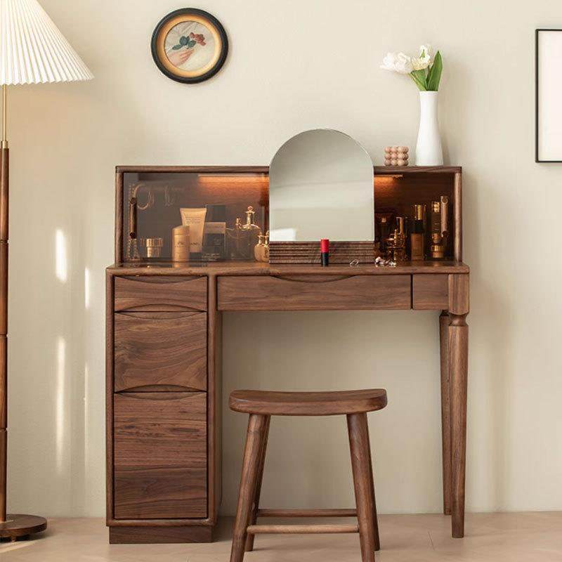 北美黑胡桃木梳妆台卧室简约现代美式轻奢全实木收纳柜一体化妆桌,农机/农具/农膜,植保机械,淘宝优惠券,粉丝福利购,淘宝优惠卷