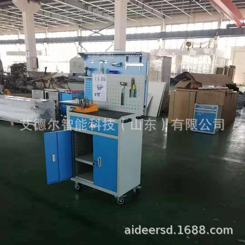 工厂现货车铣床挂板工具车单抽屉工具箱柜柜一抽双开门工具车
