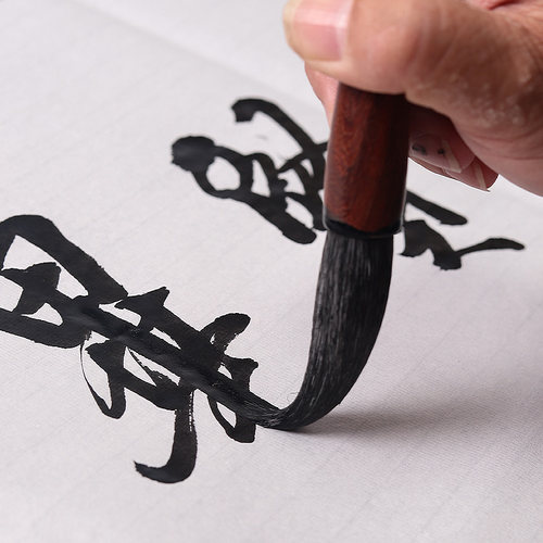 安邦笔庄毛笔特制神奇狼羊兼毫中大楷欧楷颜柳体行书草书楷书毛笔