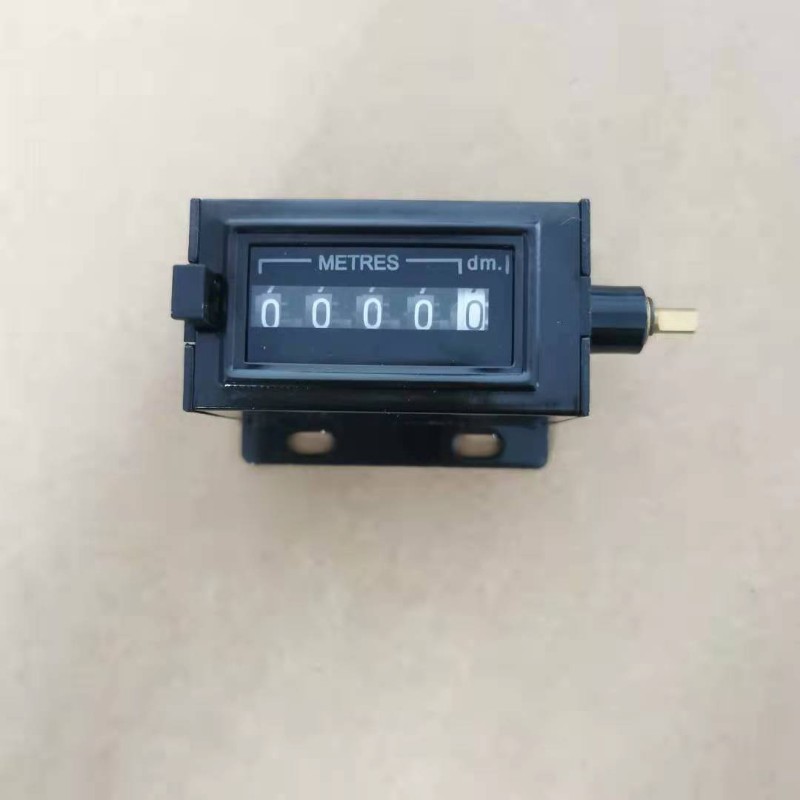 新品范师傅壁纸上胶机内置计米器码表滚轮机械记数器机器专用配件