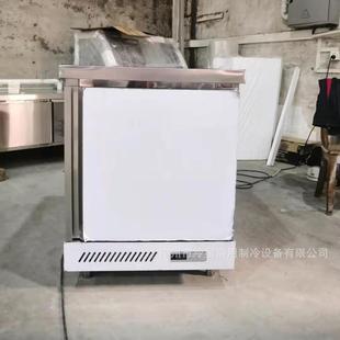 单门小型冷冻冰柜商用不锈钢冰箱110V60HZ风冷无霜