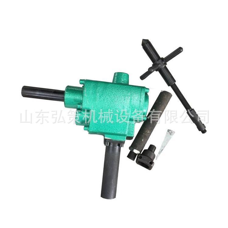 矿用ZK19轨道气钻工务气动钢轨钻眼机小型钢轨打孔机厂家