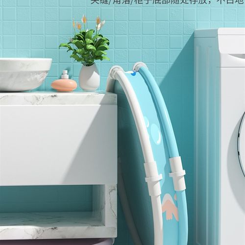 儿童泡澡桶婴儿游泳桶家用宝宝洗澡桶可折叠浴桶新生儿沐浴桶可坐