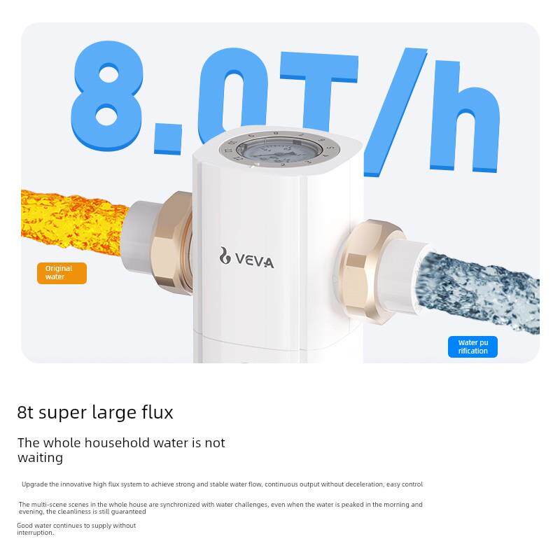 德国VEVA(韦瓦)前置过滤器半自动反冲洗大流量全屋净水