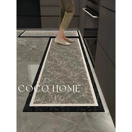 COCO 厨房专用地垫厨房垫家用长条地毯吸油吸水耐脏防滑吸水垫 ·