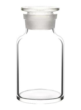 华欧棕白大宽口磨砂固体贮存试剂瓶2500/5000/20000ml化学瓶