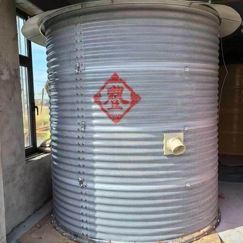 三万斤家用粮仓粮食谷仓加厚防虫小麦大型稻谷铁皮玉米储存储厂家