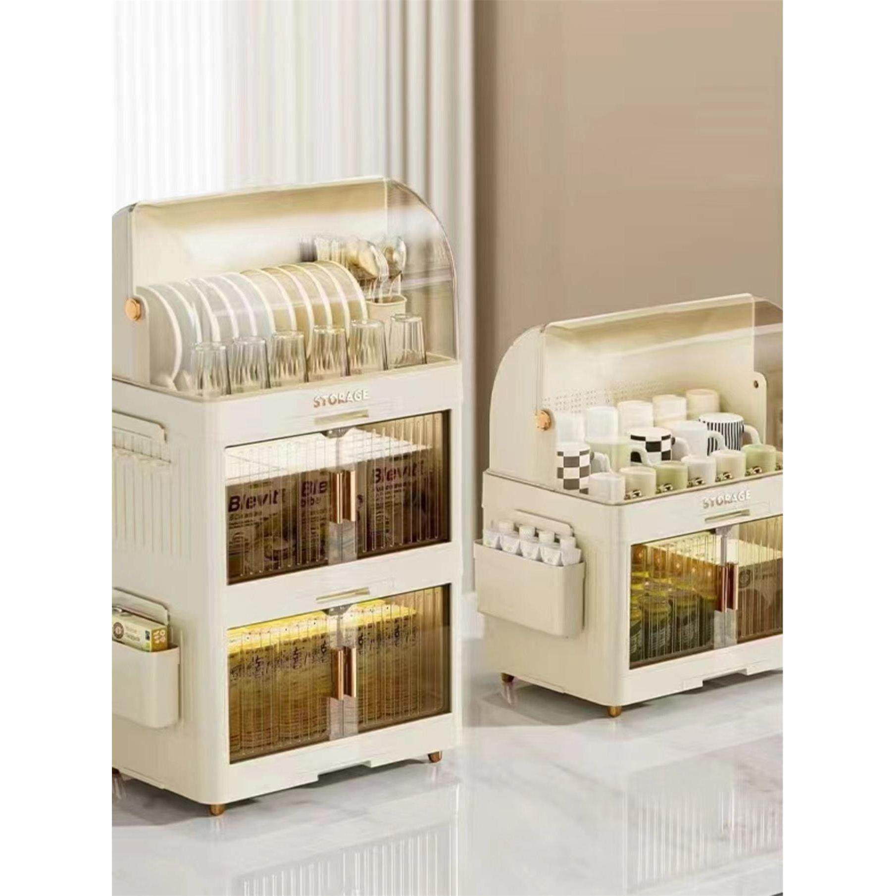 厨房碗架碗筷收纳带盖家用放餐具碟盘沥水置物架塑料餐具碗柜,厨房/烹饪用具,碗架,淘宝优惠券,粉丝福利购,淘宝优惠卷