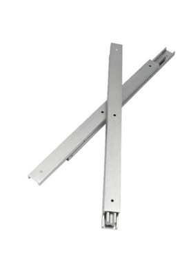 IDA61/SAR350/10/35/45/2铝合金三节滑轨DRHB-100/200/300/400/50