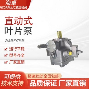 叶片泵 05直动式 注塑机熔胶驱动油泵 10RA01MA0 力士乐PV7