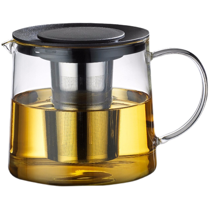 伙妹泡茶壶明火直烧玻璃壶电陶炉专用花茶烧水壶煮茶壶直火壶套装