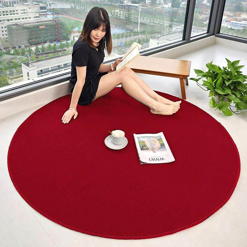 4米大红色圆形地毯大面积满铺展台开业婚庆喜事好事拍照纯红地垫,居家布艺,地毯,淘宝优惠券,粉丝福利购,淘宝优惠卷