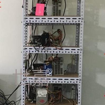 八开裸机架子工作室游戏机箱架裸机架