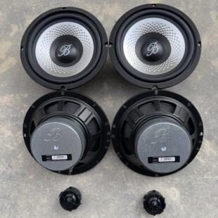 原装B&W柏林之声汽车音响6.5寸中低音高音喇叭拆车套装无失真改装