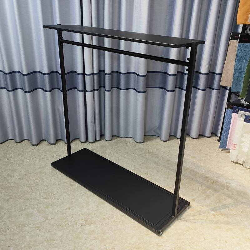 中岛架挂面料架布料展示架样品布纺织吊卡展柜家纺落地靠墙陈列架