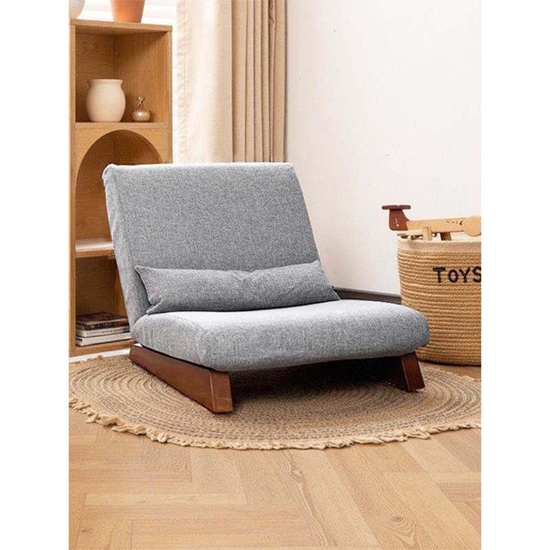 日式单人小沙发床两用家用可折叠多功能可睡可躺拆洗办公午睡椅子