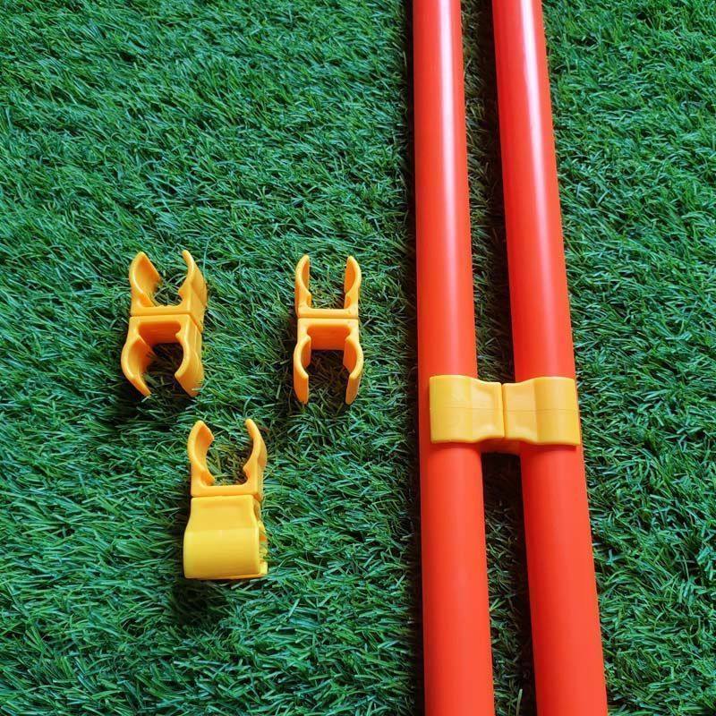 体能环标志杆足球绕杆卡子连接扣足球训练障碍物敏捷圈标志杆卡扣