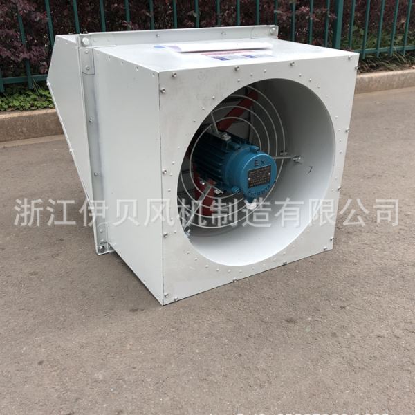 边墙式排风机WEX-400E4-0.24KW 进出风方式：0度进风90度出风