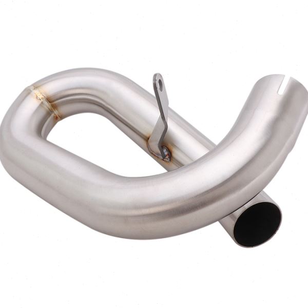 适用于摩托车变异黄蜂CB600F去鼓去回压包中段 改装CB600F排气管