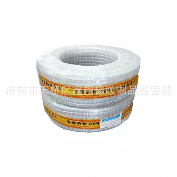 现货速发PVC纤维强软管 PVC透明软管园林浇花水管工程用蛇皮管