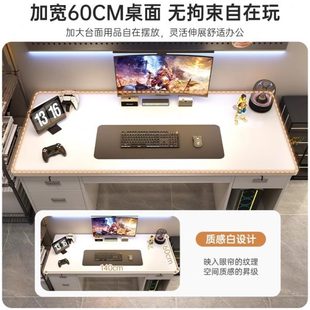 台简易书桌 长促电脑公桌简约现家用卧室电脑桌公室职员台式