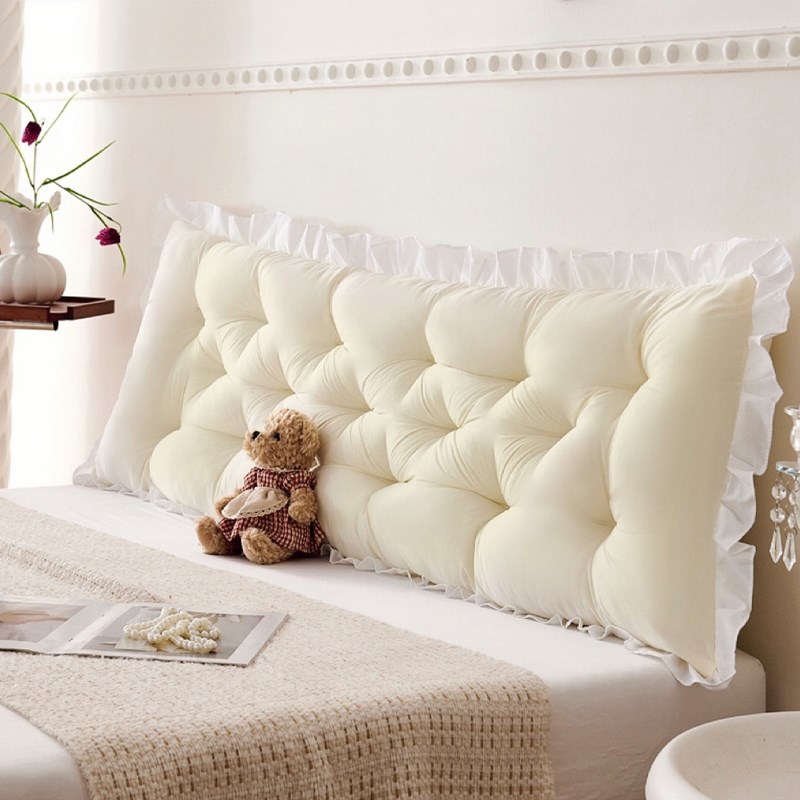 床头靠枕软包垫大学生单人躺椅榻榻米沙发K垫卧室床上护腰枕头靠