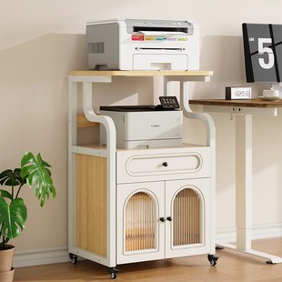 放打印机的置物架专用惠普架子落地可移动办公桌3D打印机架鱼缸架