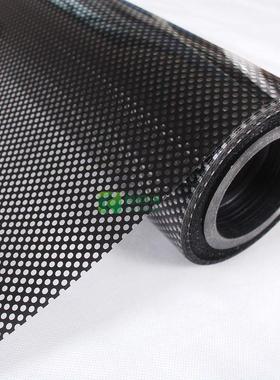 带胶免胶贴黑色网状玻璃贴膜遮阳窗膜半透防晒车贴防晒隔热膜静电