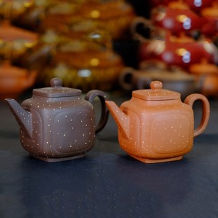 紫砂老紫砂壶 早期一厂壶经典 宜兴原矿紫泥紫砂壶 紫砂壶 250cc 款