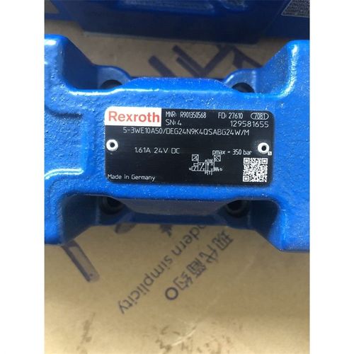 R901350568 5-3WE10A50/DEG24N9K4QSABG24W/M力士乐油压阀原装