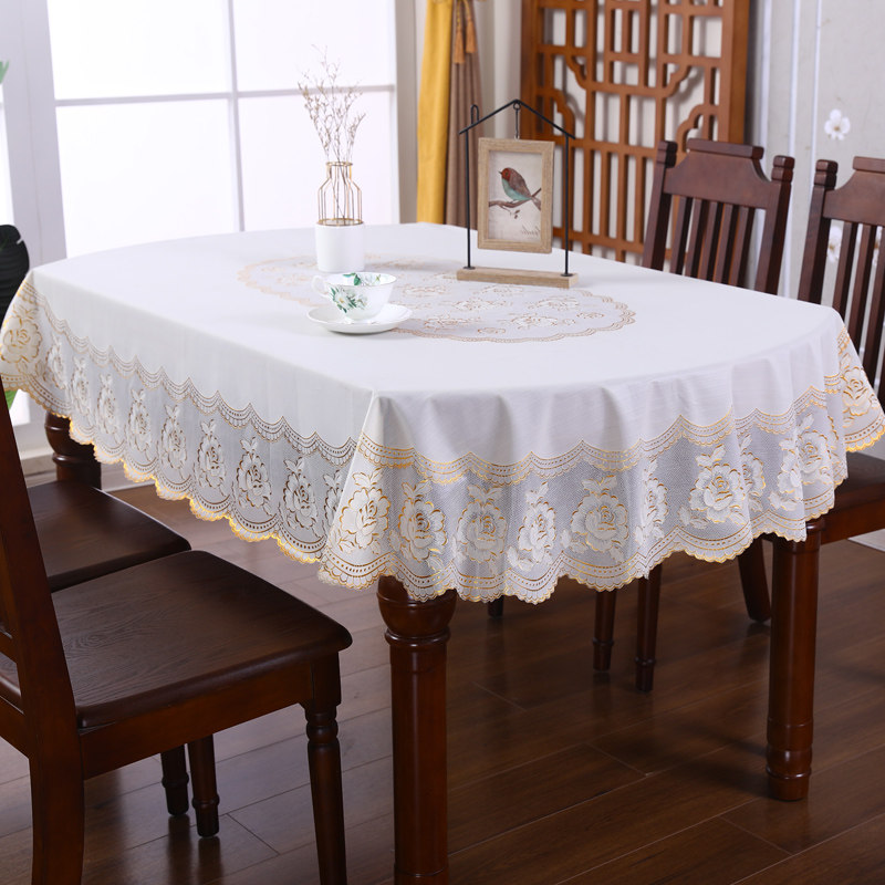 椭圆形桌布防水防油免洗家用伸缩折叠椭圆台布PVC塑胶防滑餐桌布,居家布艺,桌布,淘宝优惠券,粉丝福利购,淘宝优惠卷