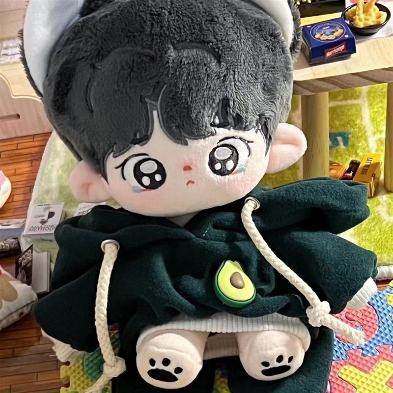 娃衣20cm棉花娃娃衣服男娃女娃玩偶公仔的服装睡衣毛绒玩具卫衣