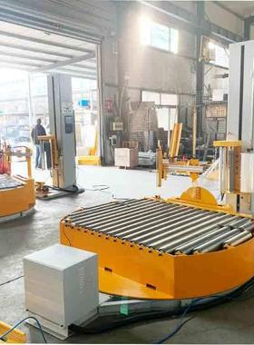 在线缠绕机(H)TP2000FZ全自动包装设备包装输送机