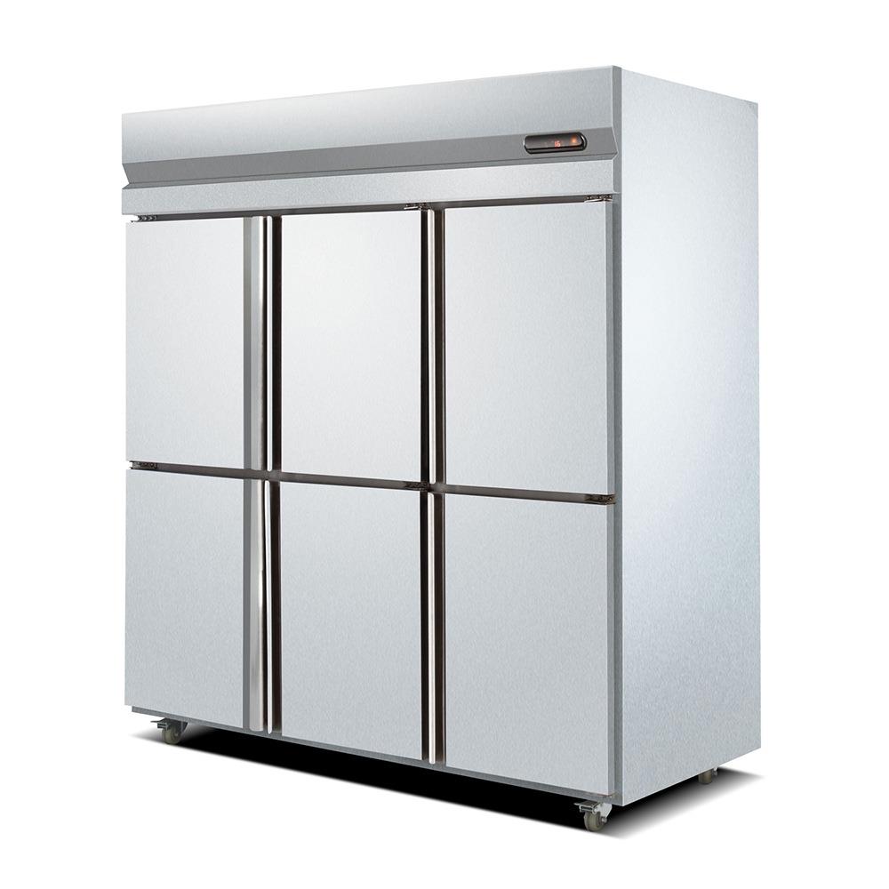 uprightfreezer六门保鲜柜冷冻柜冷柜立式冰箱饮料肉海鲜冷柜