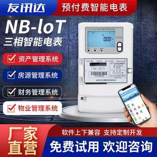 厂家NB loT三相智能多功能电力仪表DTY2027型预付费智能电表