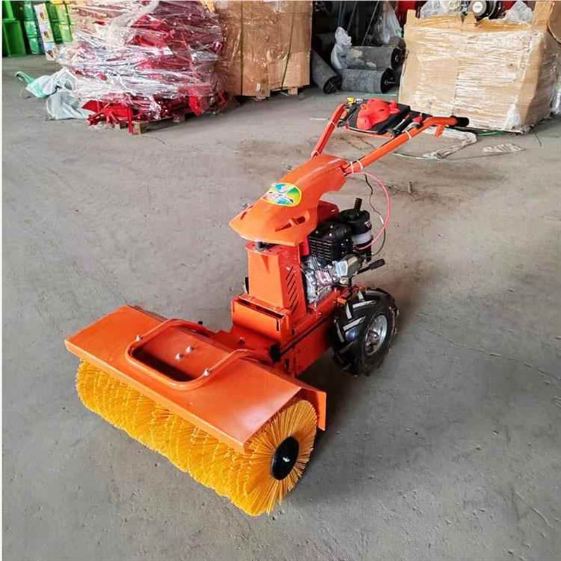 区厂学校物业g雪机手便携式汽油推除雪抛雪机扫KGZ道路清雪机