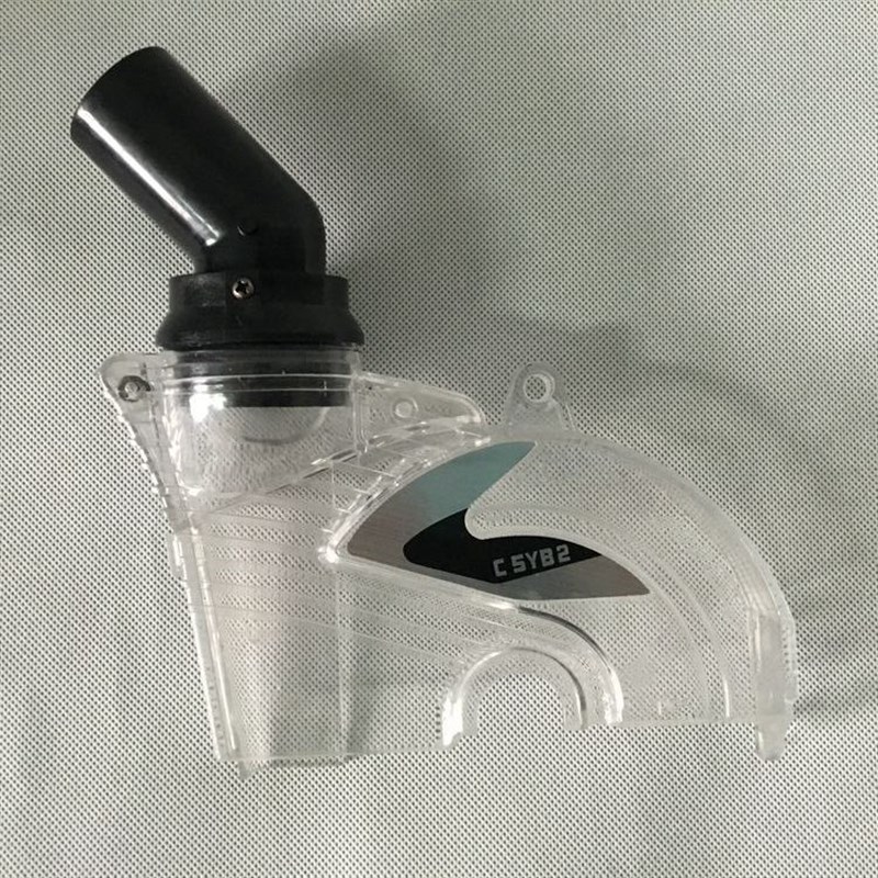 特众无尘切割机罩子透明罩石英石45度H倒角石材木材瓷砖切割机无