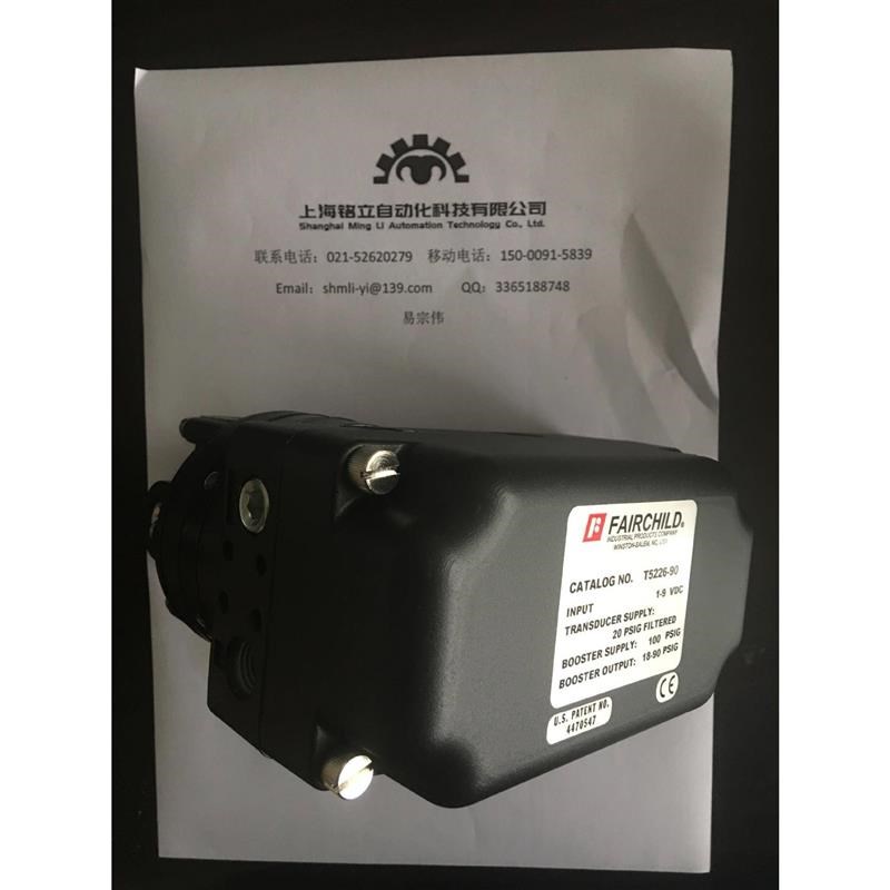 美国FAIRCHILD调节阀TA6000系列 TA6000U-902 002