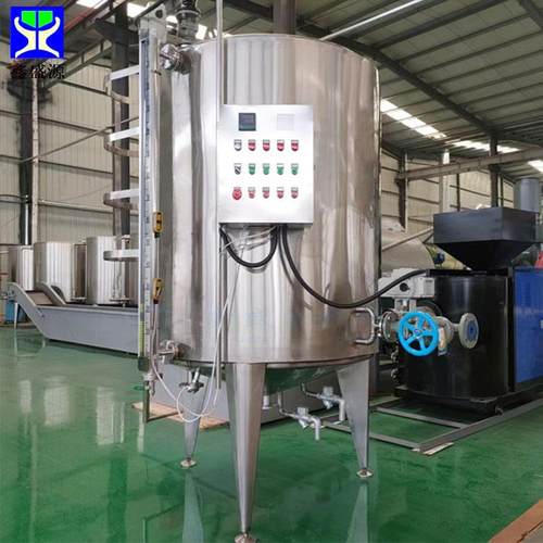 不锈钢花生油大豆油储存罐商用化工液体双层罐大型白钢粮食酒罐