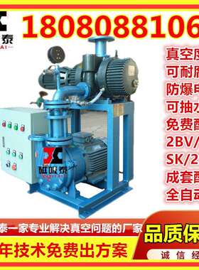 真空设备JZJS型罗茨水环真空泵机组真空干燥专用机组高真空度