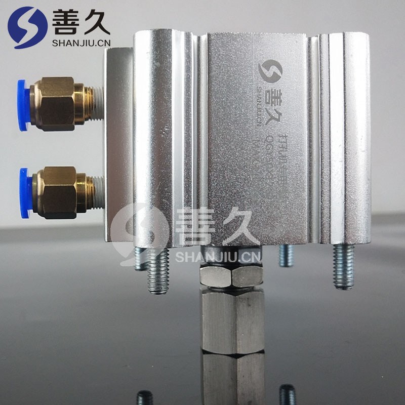 善久塑胶袋气动打孔机专用气缸QGY50X12-B制袋机打孔器用