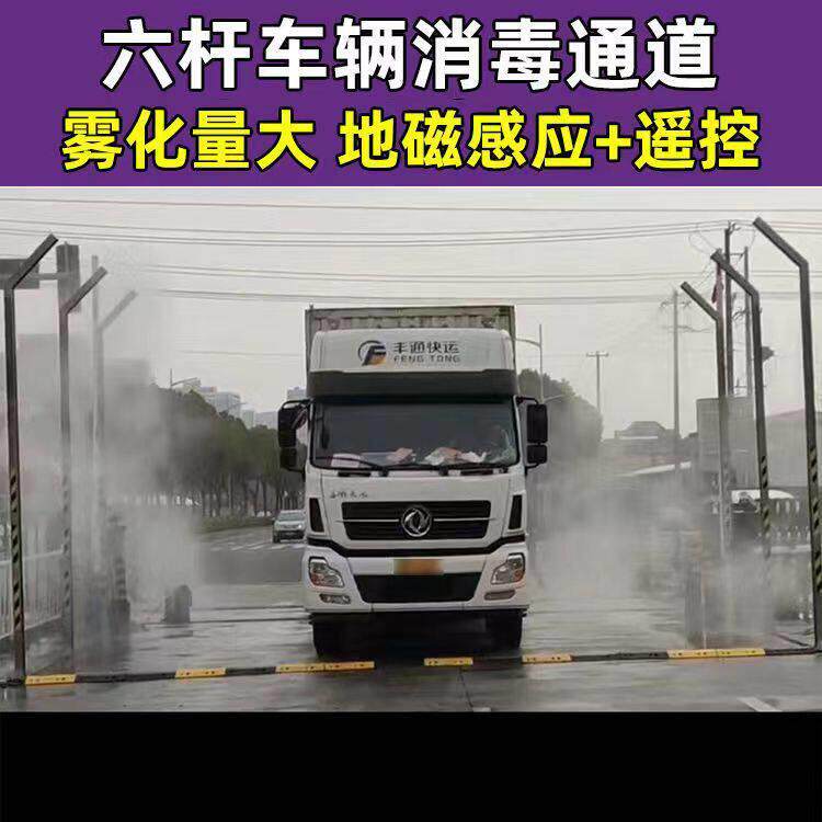 速口车辆消毒设备 人员消毒通道 养殖场喷雾消毒设备