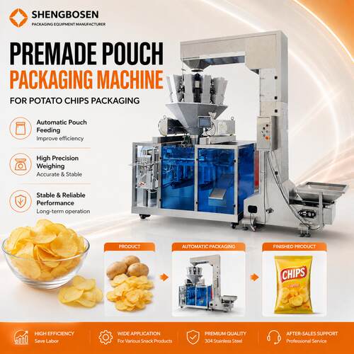 Potato chips snack food packaging machine granule packaging