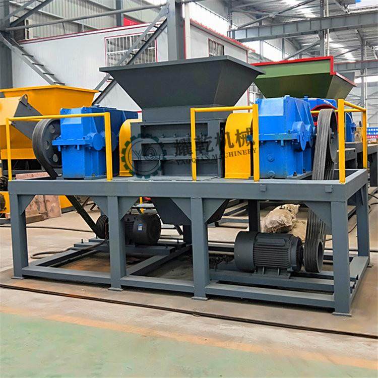 双轴废旧家电撕碎机1000型家具沙发破碎机金属管材废钢撕碎机,机械设备,粉碎机,淘宝优惠券,粉丝福利购,淘宝优惠卷