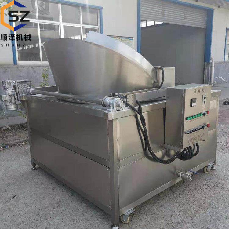 鱼豆腐油炸机 薯片薯条油炸机 电加热自动搅拌油炸机