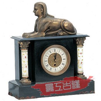 钟表 仿古 古典 欧式 机械座钟铜铸钟 高390